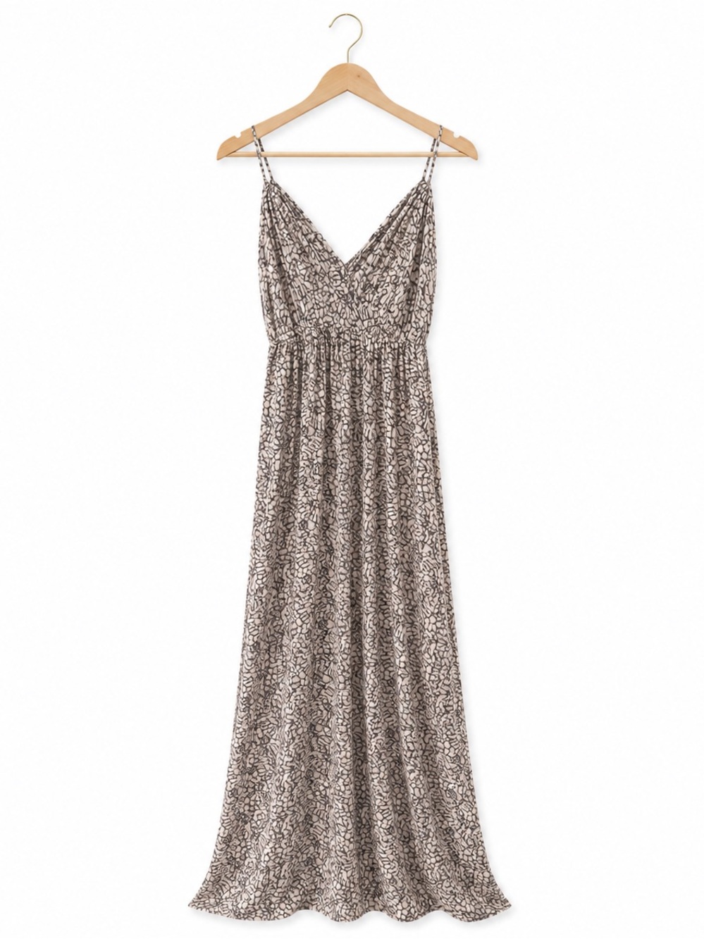 Final Touch Women’s 2X Maxi Dress | Flowy Sleeveless Printed Dress